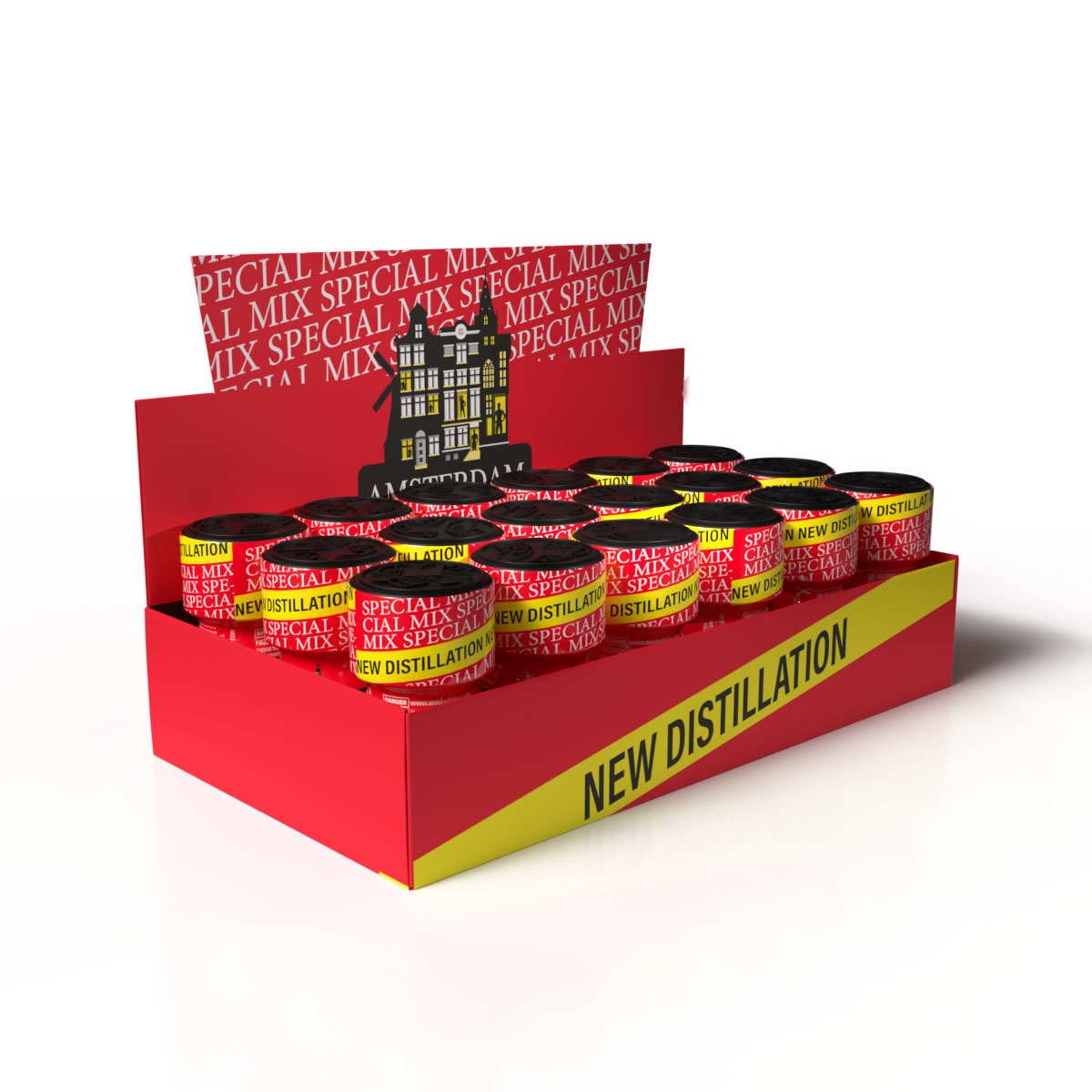 Amsterdam Special Thekendisplay mit 18 Stück