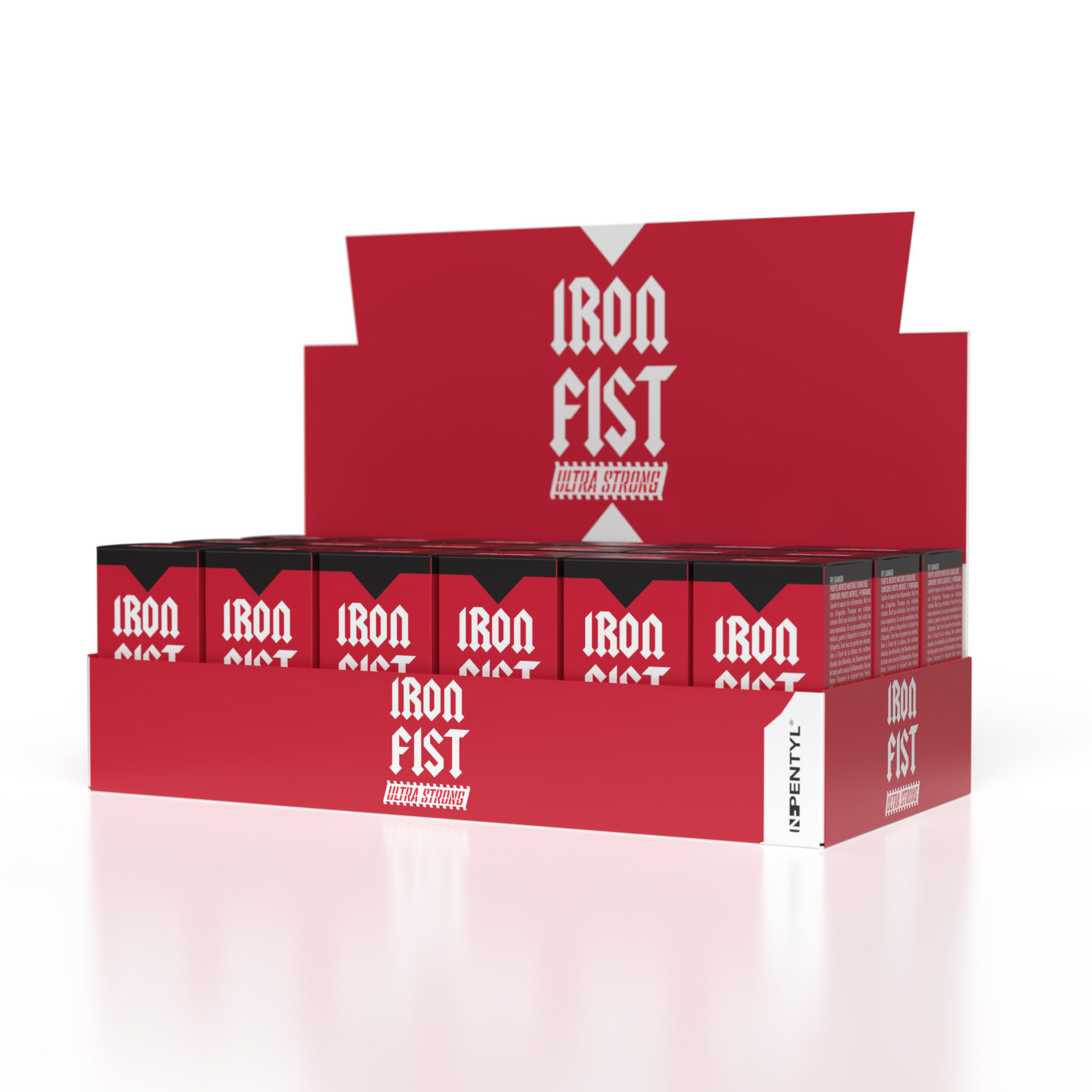 Iron Fist Ultra Strong Thekendisplay mit 18 Stück