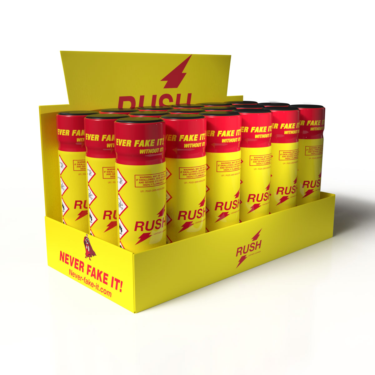 Rush Original Thekendisplay mit 18 Stück